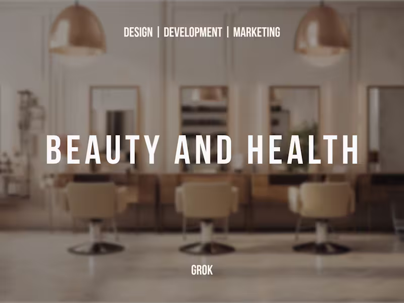 Cover image for Beauty & Health