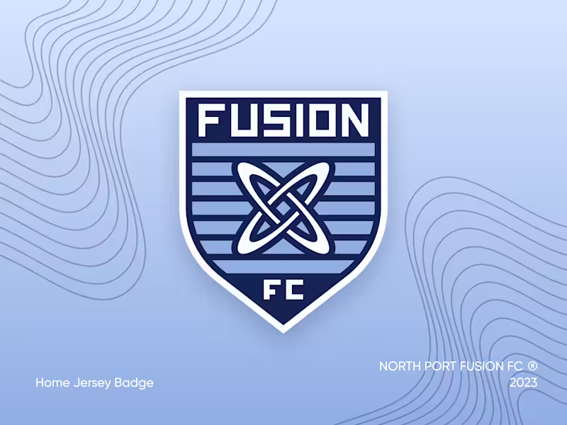 Cover image for Proposed badge re-design for Fusion FC.