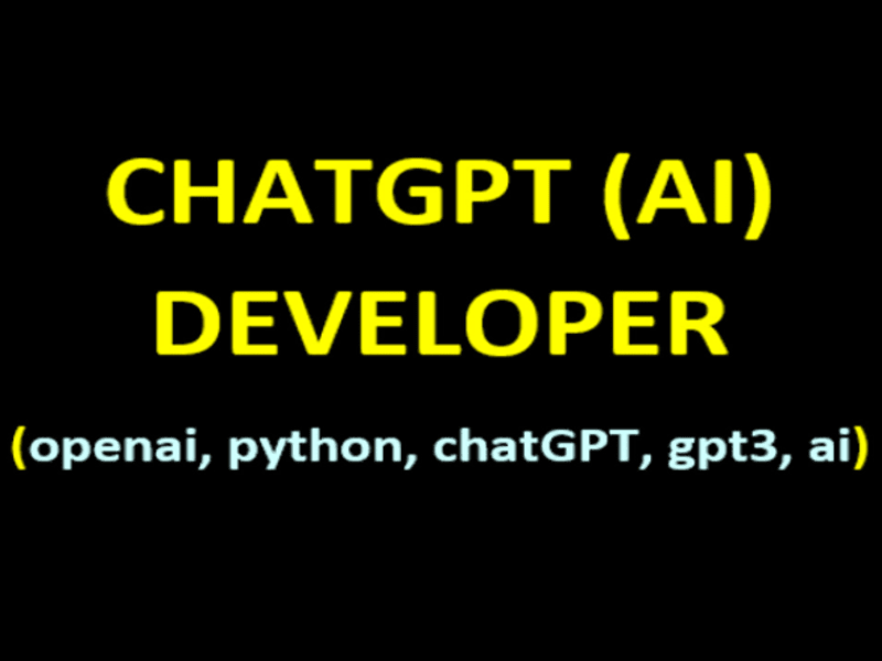 Cover image for I will develop ai chatbot with chatgpt llm openai langchain