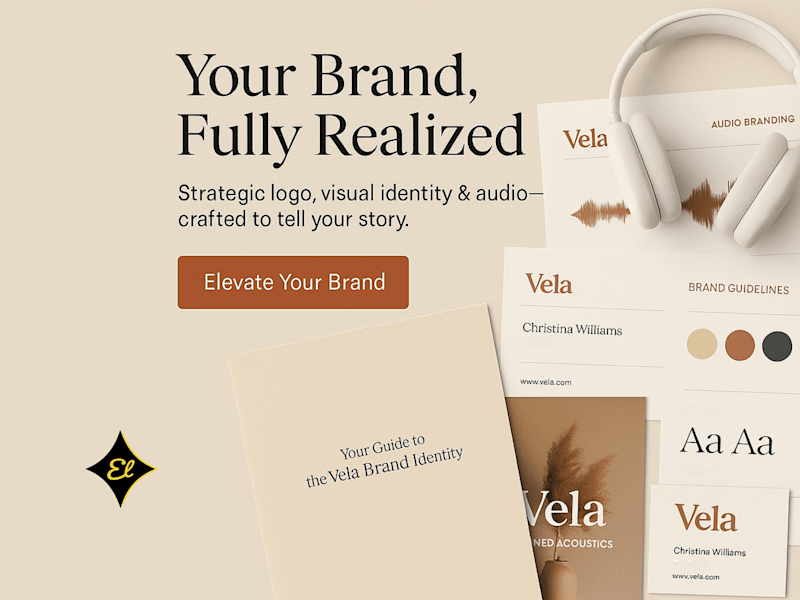 Cover image for Logo & Full Brand Identity Suite Deluxe