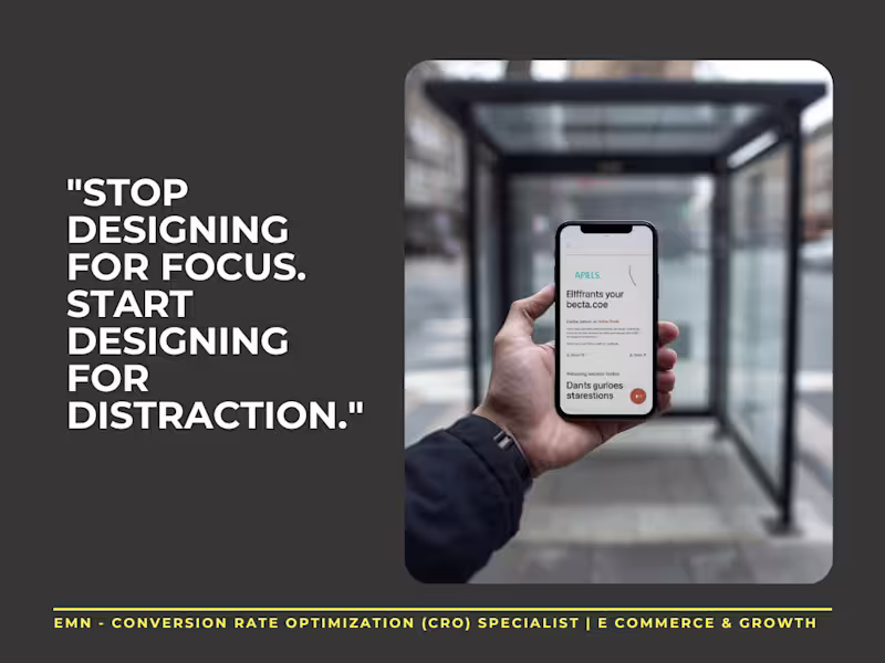 Cover image for Mobile UX isn’t about aesthetics.