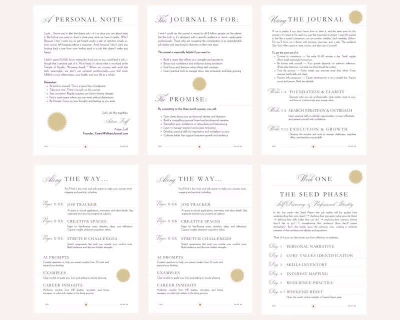 Cover image for Introducing "The Career Wellness Journal"...