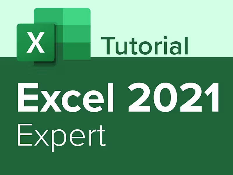 Cover image for Microsoft Excel Specialist and Excel Tutor