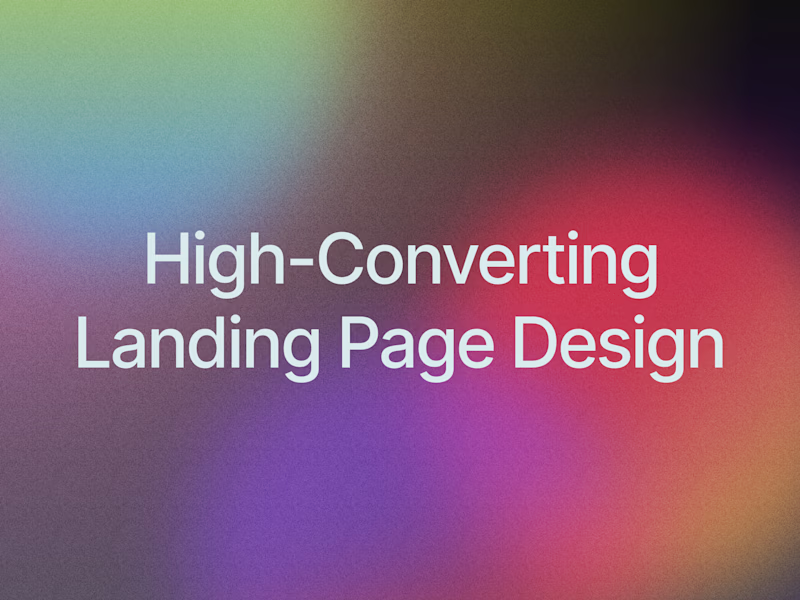 Cover image for High-Converting Framer Landing Page For Your Product or Business
