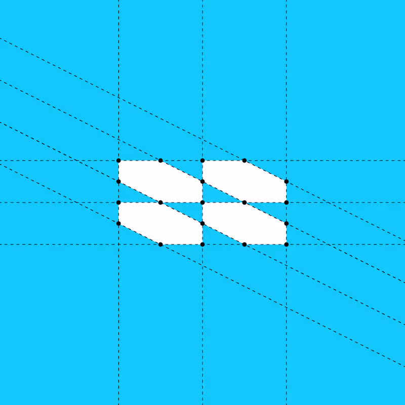 Cover image for New mark for Interform, where structure meets illusion. Let ...