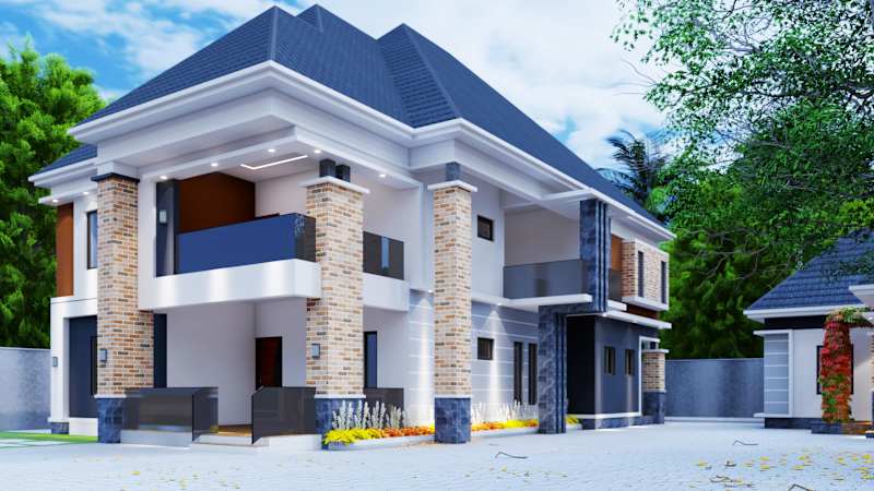 Cover image for FOUR BEDROOM DUPLEX DESIGN/RENDER