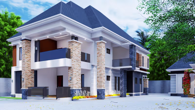 Cover image for FOUR BEDROOM DUPLEX DESIGN/RENDER