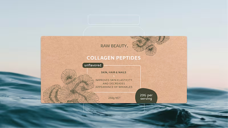 Cover image for Packaging design for Raw Veauty :: Behance