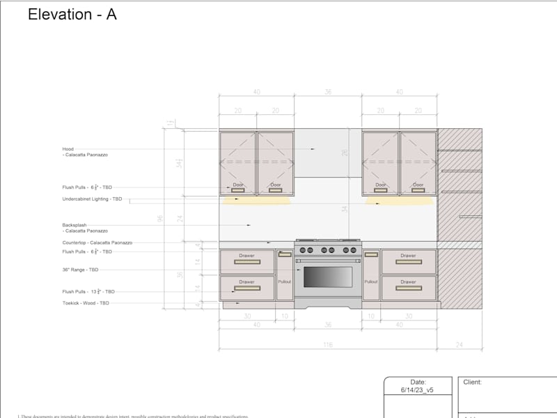 Cover image for 2d documentation, any kind of interior design drawing