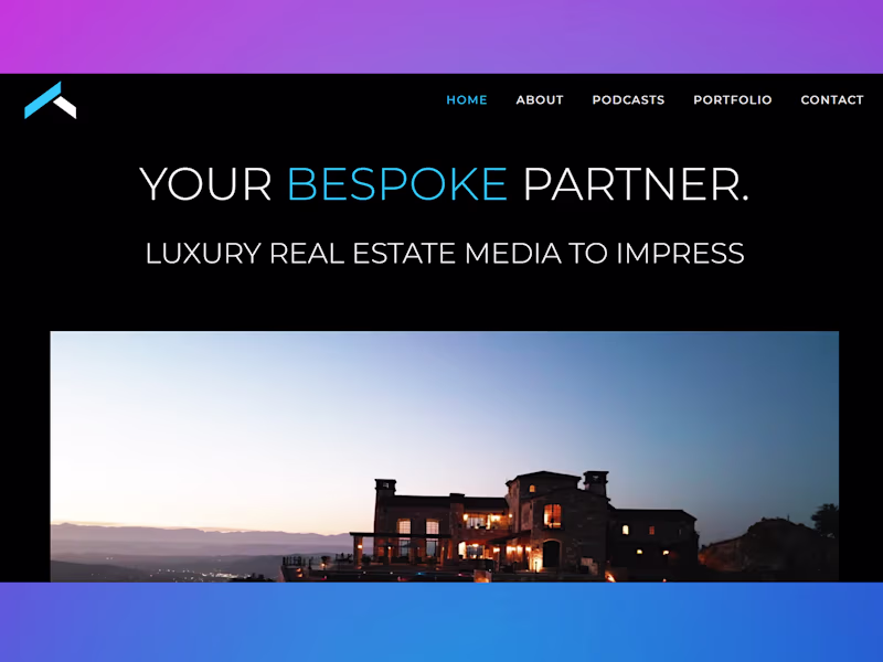 Cover image for Studio 910 - Palm Beach Real Estate Media Website Development