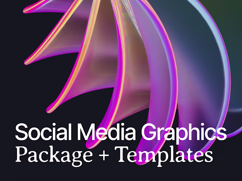 Cover image for Social Media Graphics Package (Content Repurposing + Templates)