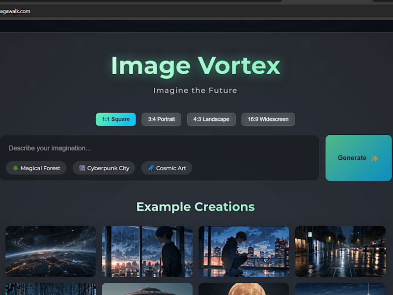 Cover image for Image Vortex