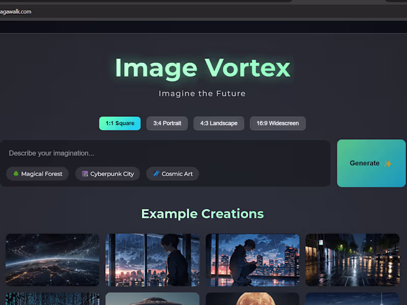 Cover image for Image Vortex