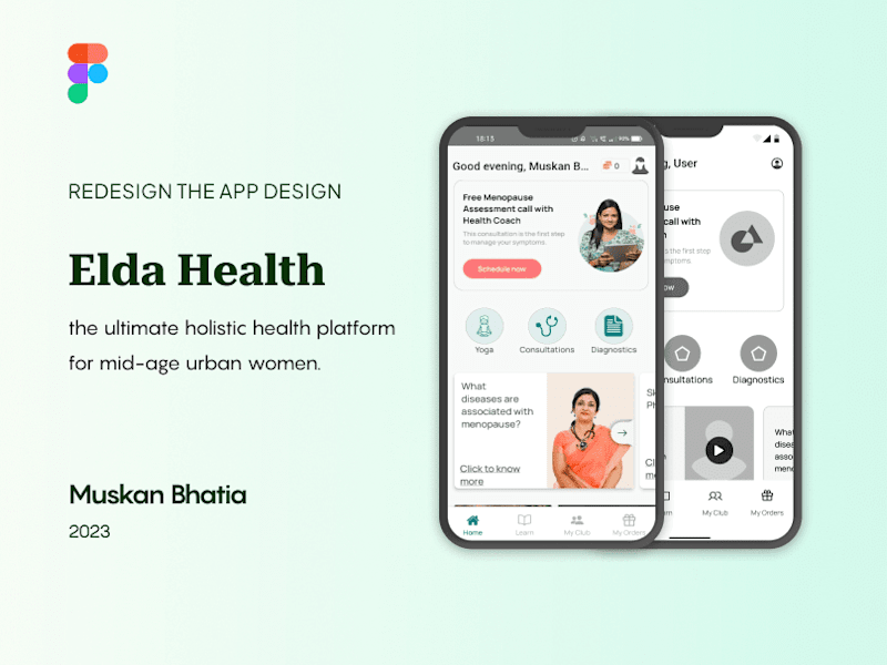 Cover image for Elda Health - Research & Redesign 