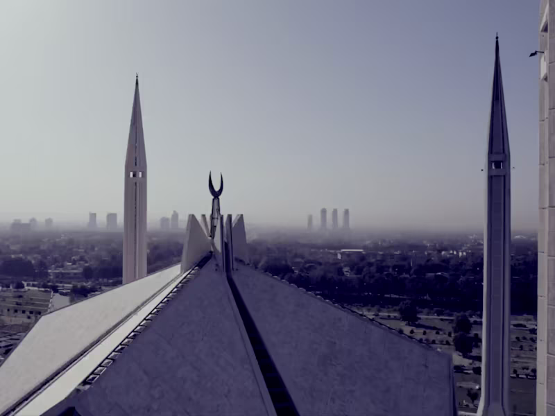 Cover image for Faisal Mosque | Drone
