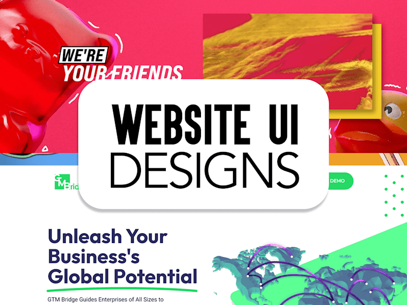 Cover image for Website UI Designing