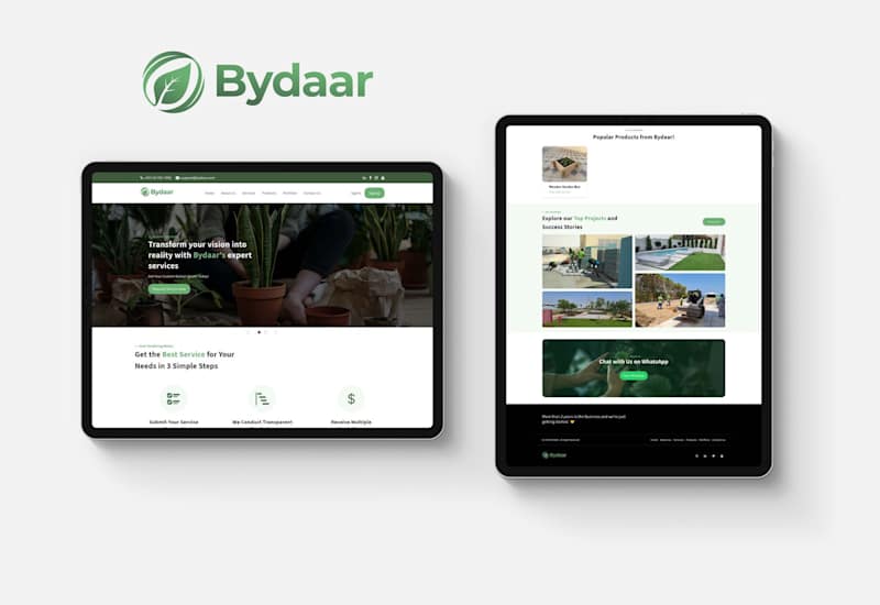 Cover image for Bydaar – Smart Landscaping Services Platform