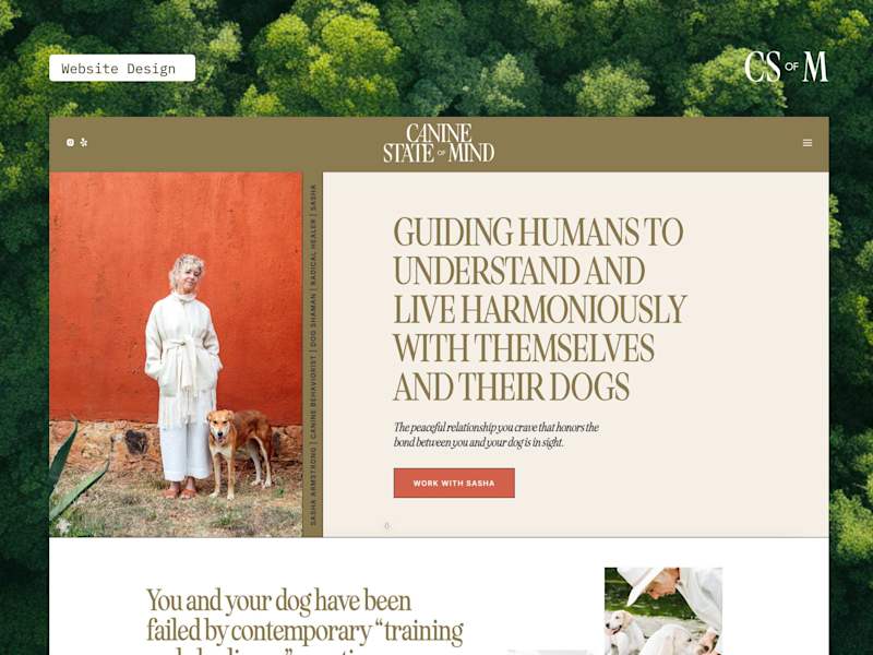 Cover image for Website Design - Dog Trainer & Boarding