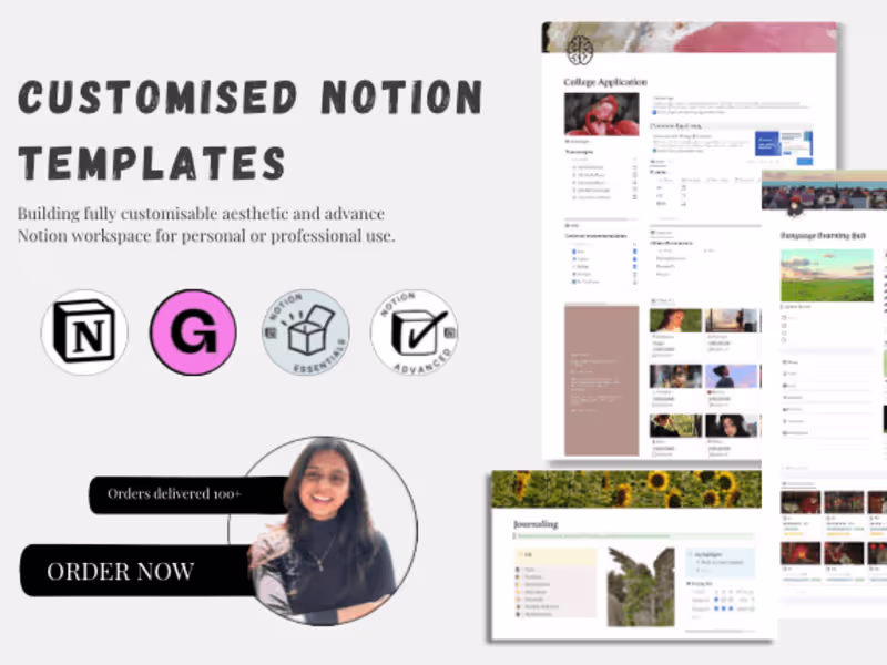 Cover image for Custom Notion Workflows