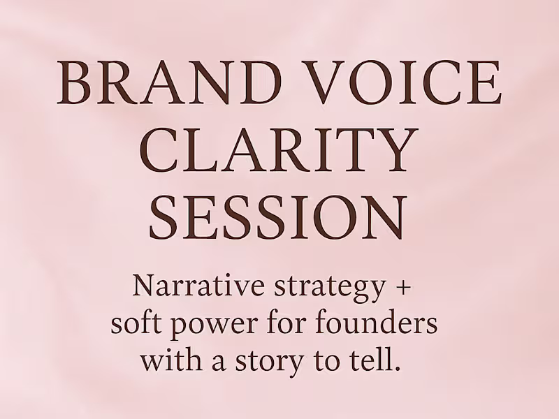 Cover image for Refine your story, message, and voice — without losing yourself.