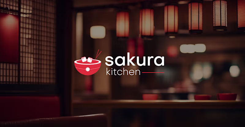 Cover image for Sakura Kitchen | Brand Identity