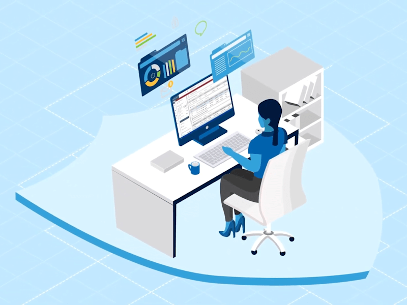 Cover image for 2d Animation | Collections Industry | Finvi - Velosidy 