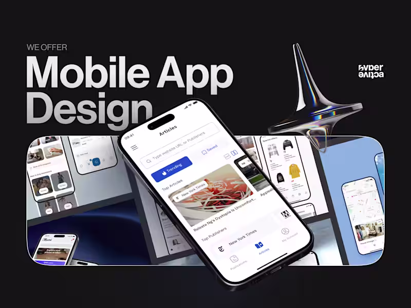 Cover image for 📱 APP DESIGN | IOS | MOBILE DESIGN