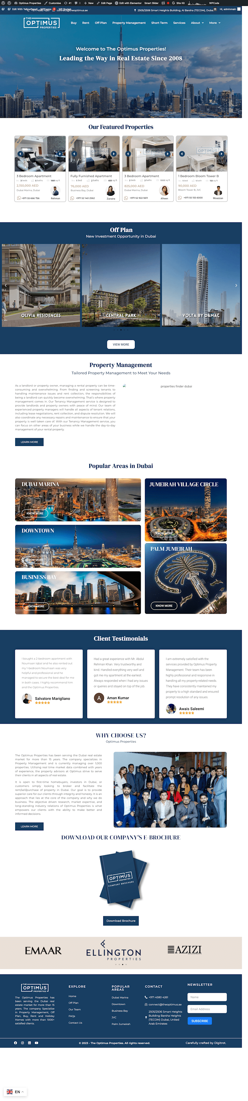 Cover image for Real Estate Website Development