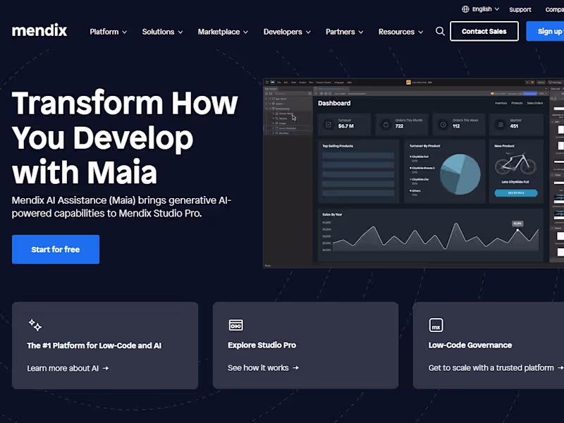 Cover image for Mendix Low-Code Development