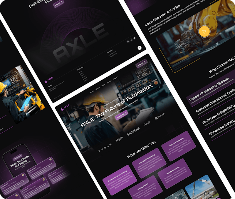 Cover image for AXLE Automation and Robotics Company