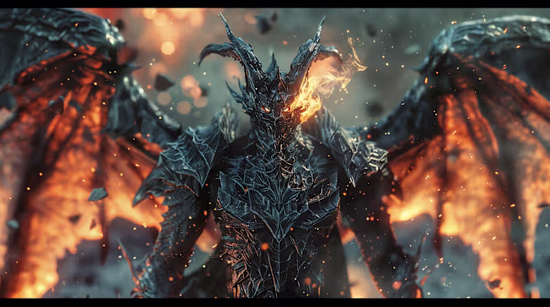 Cover image for Cinematic Dragonoid Concepts