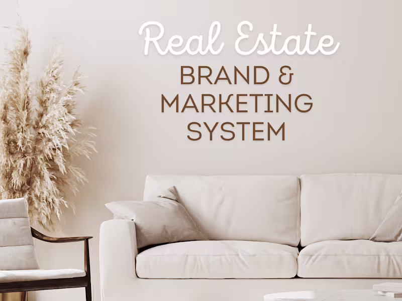 Cover image for Real Estate Brand & Marketing System 