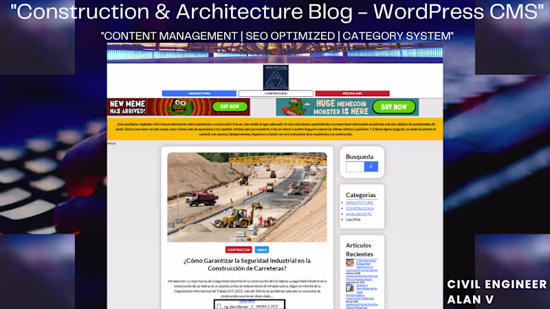 Cover image for Developed a high-performance WordPress site