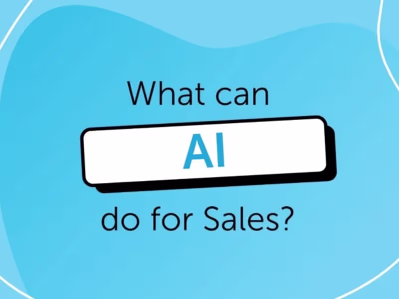 Cover image for Blog post: how AI helps Sales