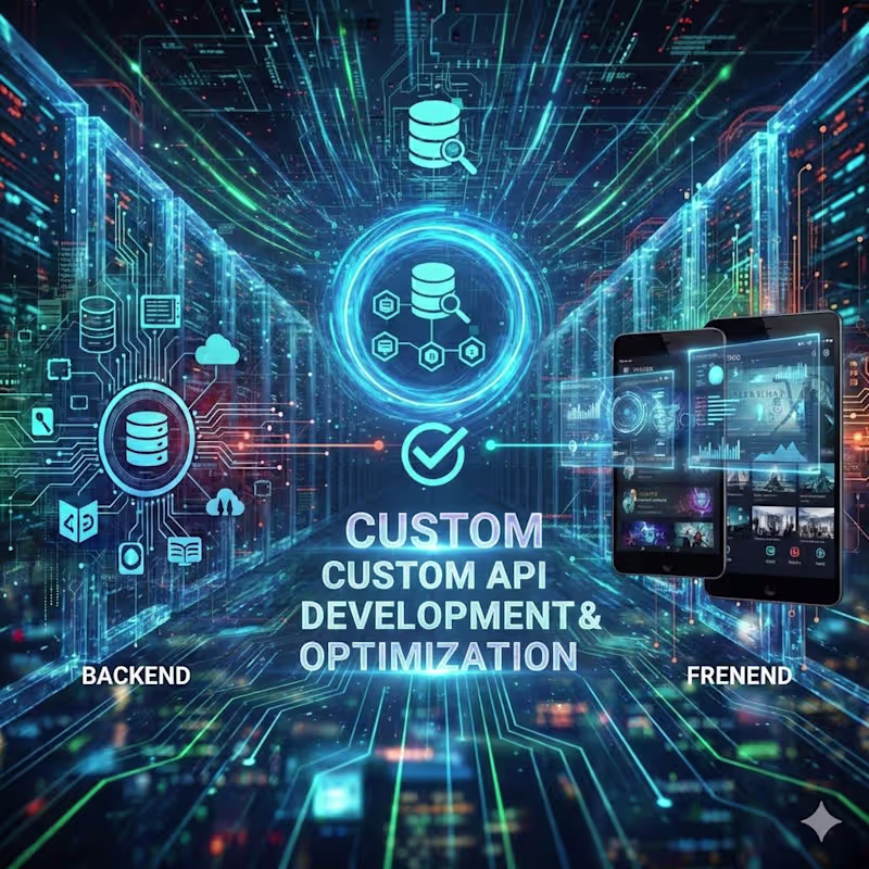 Cover image for Custom API Development & Database Optimization