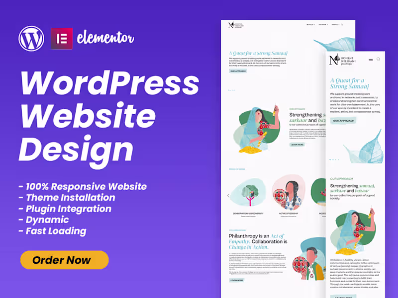 Cover image for Professional WordPress Website Design & Development Expert