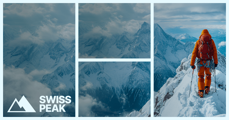 Cover image for Swiss Peak Landing Page (Framer)