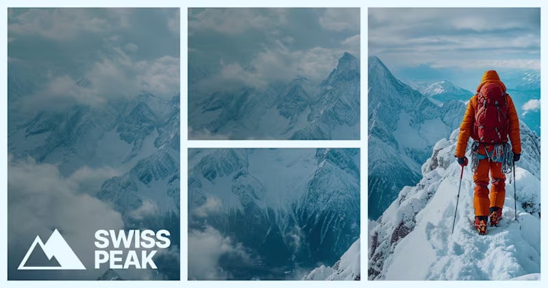 Cover image for Swiss Peak Landing Page (Framer)