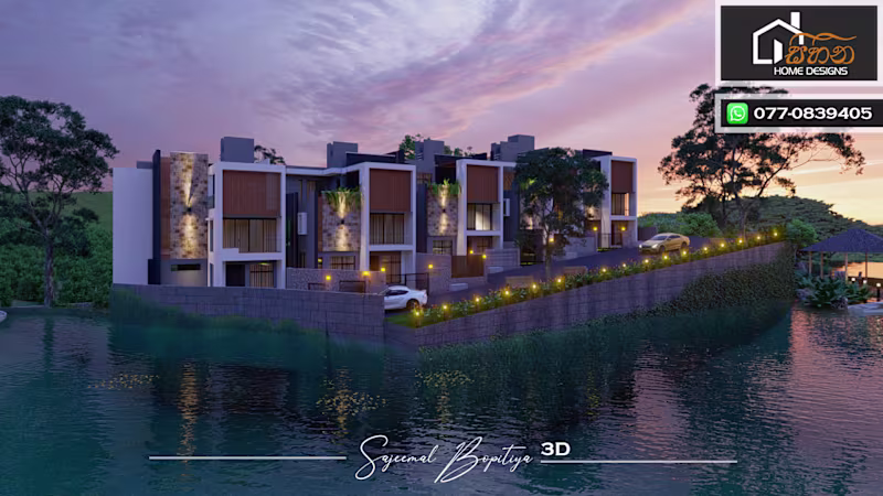 Cover image for LUXURY APARTMENT 3D VISUALIZATION on Behance