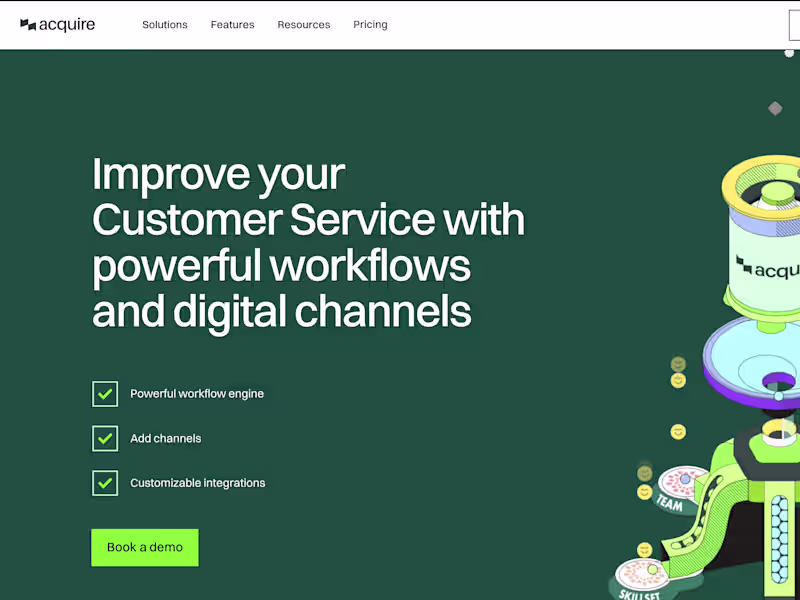 Cover image for Acquire.io - Customer Engagement & Co-browsing Platform