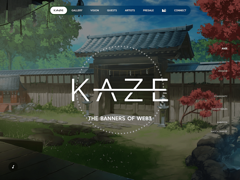 Cover image for Kaze Website Development