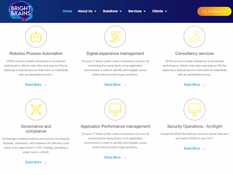 Cover image for IT services website development