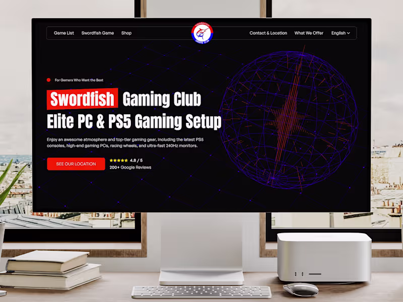 Cover image for Swordfish Gaming Club | Banja Luka | PC & PS5 Gaming Lounge