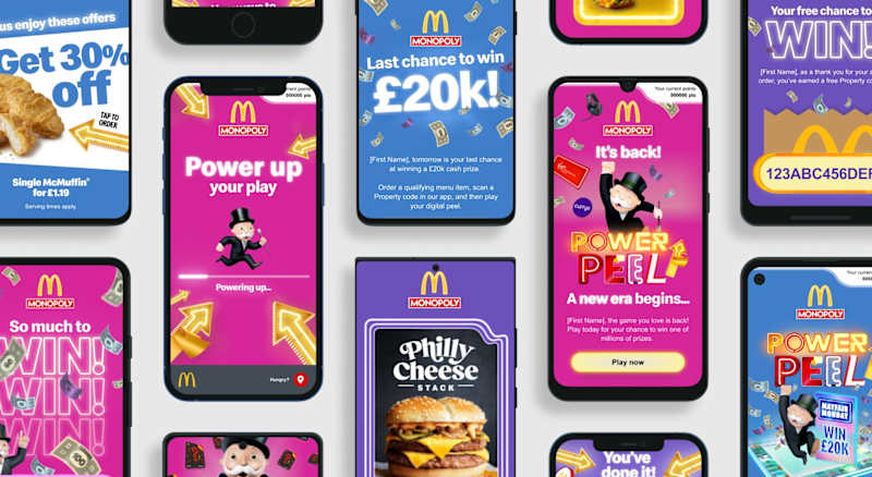 Cover image for McDonald's Monopoly Campaign Email Design