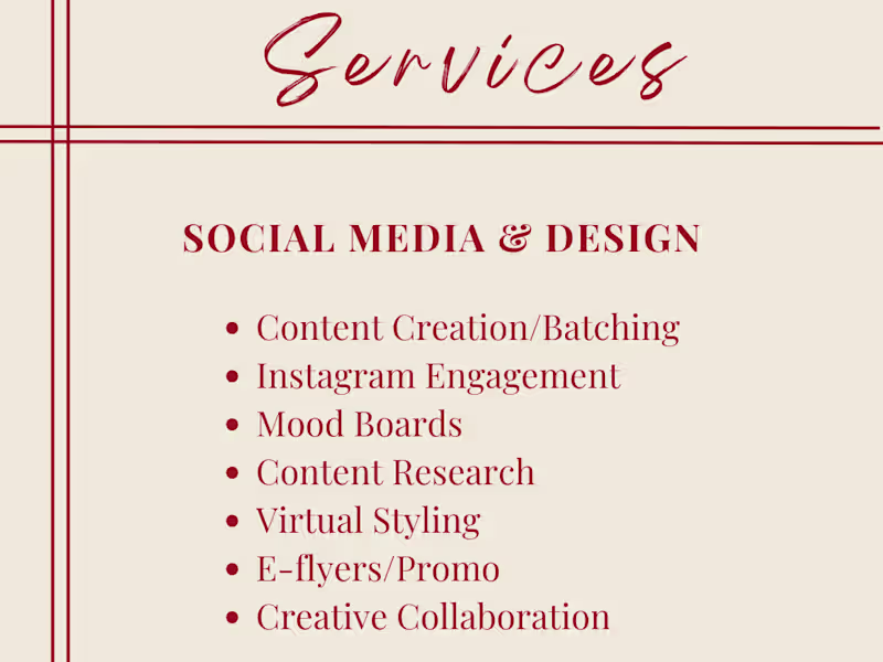 Cover image for Social Media Assistance | Content & Design 