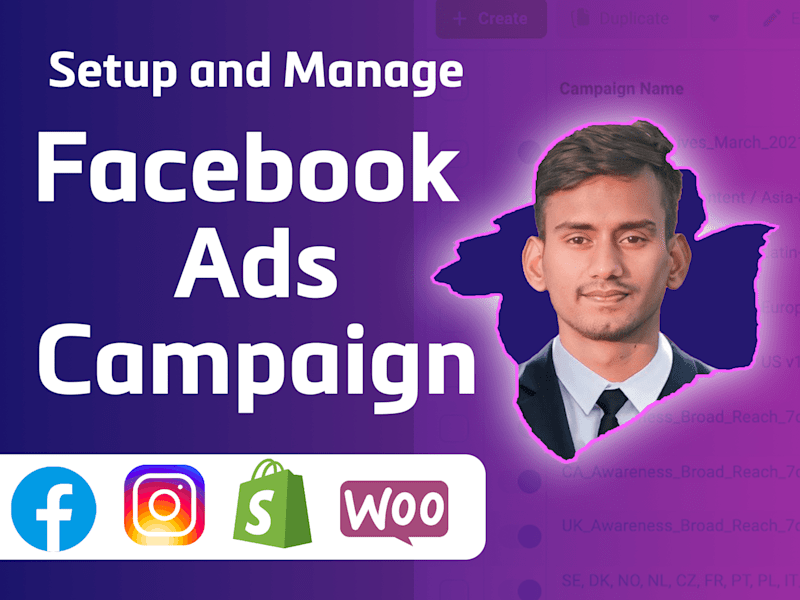 Cover image for I will set up facebook and instagram ads for leads and sales