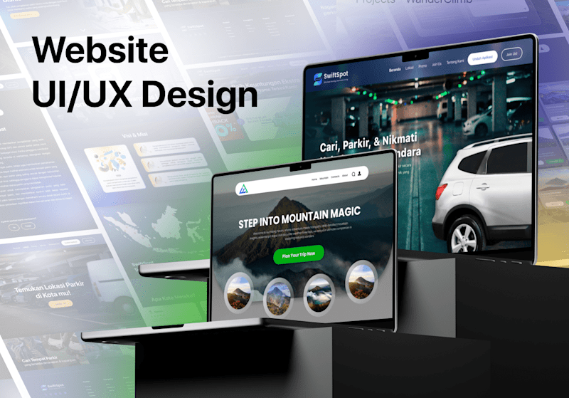 Cover image for Website UI/UX Design
