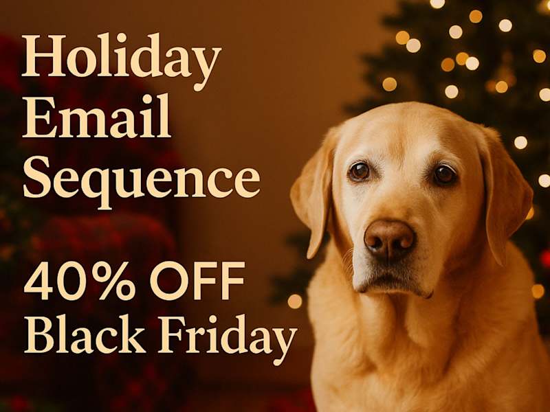 Cover image for Holiday Email Promo Sequence for Pet Brands