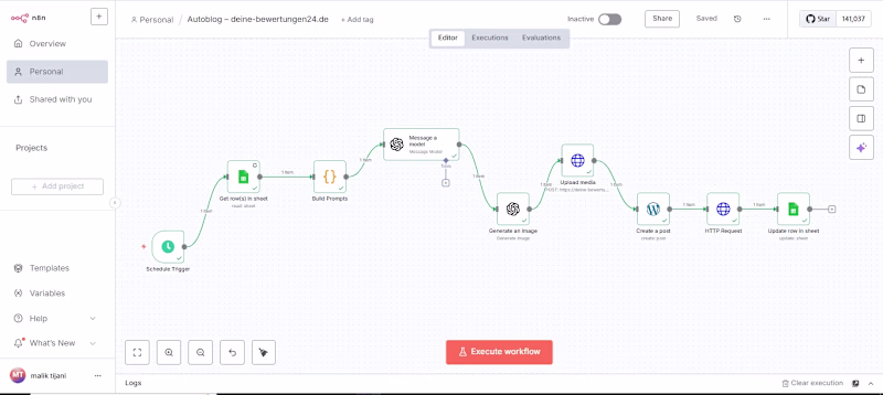 Cover image for WordPress Autoblog with AI Content & Images What I built: Au...