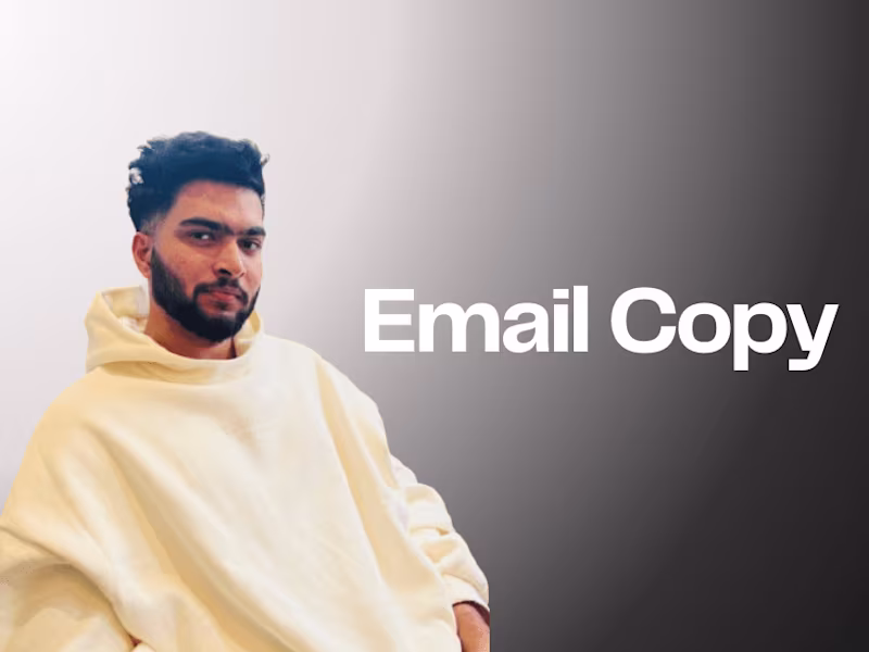 Cover image for Email Copy